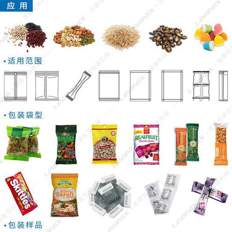 玉米顆粒定量包裝機(jī)適用范圍
